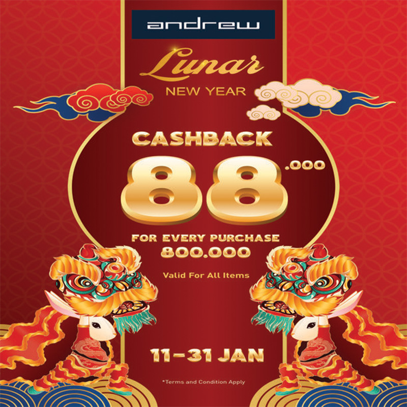 Lunar New Year Cashback 88k